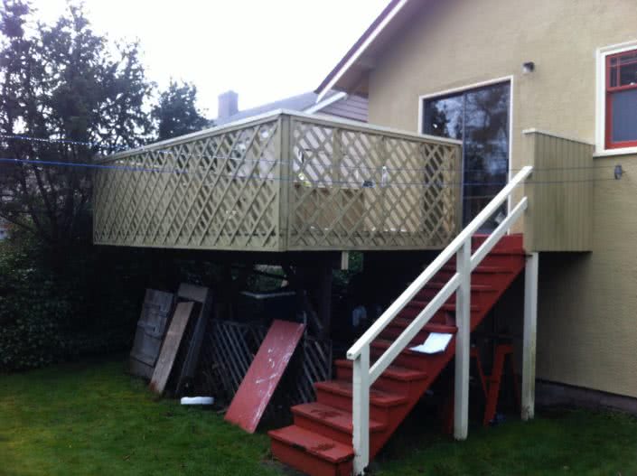 Oak Bay Deck and Doors