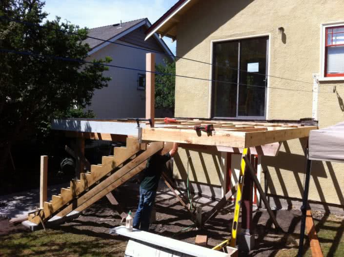 Oak Bay Deck and Doors
