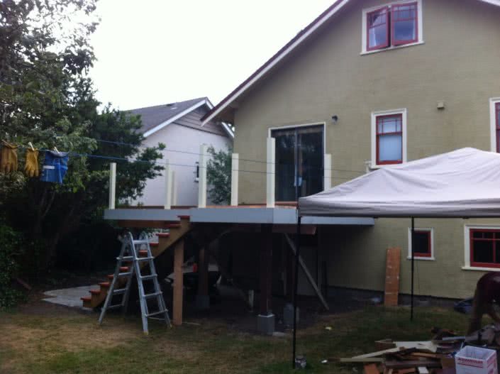Oak Bay Deck and Doors