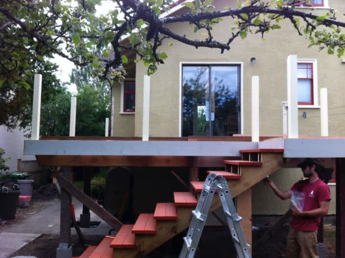 Oak Bay Deck and Doors